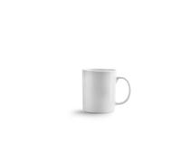 Brightium Tazza con design bianco, capacità 365 ml, materiale ceramico, ideale per bevande calde e fredde, facile da pulire e resistente all'uso quotidiano.