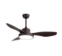 Brightium Ventilatore DC 48 W 4080 lm 3 pale 39/54 x 120 x 120 cm 3000-4000-6000 K con telecomando, memoria e timer per rinfrescare gli ambienti.