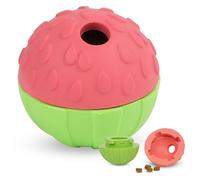 Brightkins Dispenser di Snack per Cani - Palla Puzzle in Gomma Durevole - Forma di Pallone - Gioco Interattivo per Stimolazione Mentale - Facile da Pulire - Taglia Media/Grande