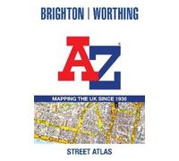 Brighton and Worthing A-Z Street Atlas (Tascabile)