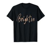 Brighton England Design Vintage Elegante Maglietta