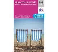 Brighton & Lewes, Haywards Heath (Map) OS Landranger Map