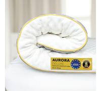 Brightr Aurora Deluxe - Coprimaterasso per letto king size, 8 cm di profondità, previene dolori alla schiena, ai fianchi e alle spalle, reversibile, medio o morbido, rinfrescante e antibatterico