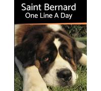 Brightview Journals Saint Bernard - One Line a Day (Tascabile)