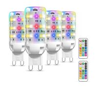 BrightWish Lampadina LED G9 dimmerabile con cambio colore