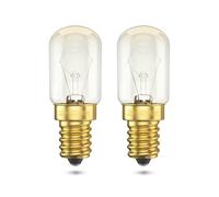 BrightWish Lampadina per Forno E14 T22 - 42W (40, watts), Resistente al Calore 300°C, Dimmerabile, Luce Calda 2700K, Adatta a Frigorifero e Lampada di Sale