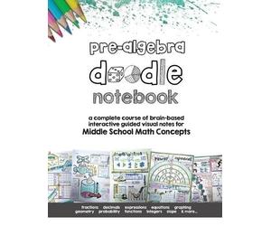 Brigid Danziger Math Giraffe Pre Algebra Doodle Notes (Tascabile)