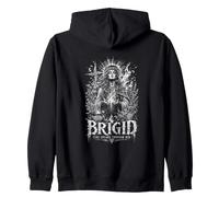 Brigid Fire Parla Attraverso la Sua dea celtica Felpa con Cappuccio