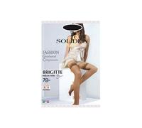 Solidea Brigitte Micro Rete Sheer Autoreggenti 12 15mmHg 2M Sabbia