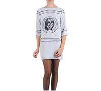 Brigitte Bardot Abito corto BB43121 in Grigio IT 44