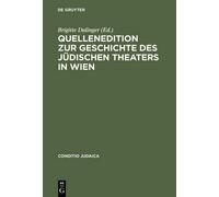 Brigitte Daling Quellenedition Zur Geschichte Des Jüdischen T (Copertina rigida)