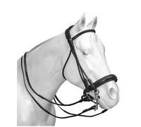 Briglia con redini inglese Parnaso ACavallo con sopratesta sagomato imbottito Ac
