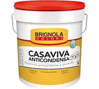 Brignola CASAVIVA ANTICONDENSA Idropittura bianca antimuffa ambienti umidi 14 LT