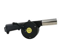 Brigros MasterCook - Soffiatore Ad Aria per Barbecue con Manovella, Ventilatore Manuale per BBQ E Camino, Accessori Barbecue Professionali per Griglia A Carbonella