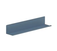 Brigros - Mensola Da Muro In Metallo Design Moderno Per Libri, Quadri E Oggetti Decorativi, Mensole Da Parete Resistenti In Vari Colori E Dimensioni In Acciaio Verniciato (Ceruleo, 70x13x12 cm)
