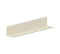 Brigros - Mensola Da Muro In Metallo Design Moderno Per Libri, Quadri E Oggetti Decorativi, Mensole Da Parete Resistenti In Vari Colori E Dimensioni In Acciaio Verniciato (Avorio, 70x13x12 cm)