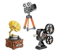 Brihappen Fonografo Proiettore Camera Building Set