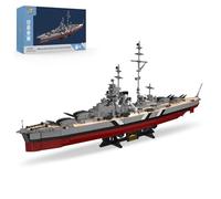 Brihappen Military World-Bismarck Class Battleship Building Block Set