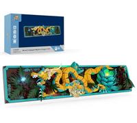 Brihappen Mythic Dragon Tiles 2 Building Block Set