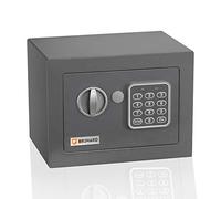 Brihard Junior cassaforte elettronica - Mini cassaforte elettronica piccola - Schermo LED tastiera digitale - Cassaforte bambini codice, 17x23x17cm 6L