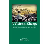 Brij V. Lal A Vision for Change (Tascabile)