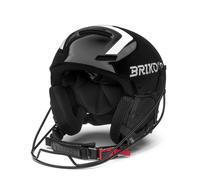 Briko Casco Slalom EPP 2.0 Shiny Black/White 52 Nero