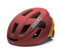 Briko - Casco, Uomo Donna, Marrone, Polistirene Espanso, Ciclismo, Aero Plus, Taglia: M