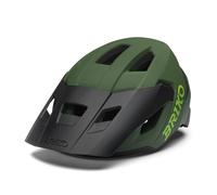 Briko - Casco, Uomo Donna, Verde, Polistirene Espanso, Ciclismo, Over, Taglia: L