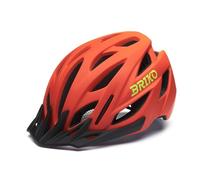 Briko GISLY, Helmet Unisex, Arancione Nero, M