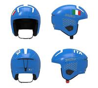 Briko, HELMET Unisex adulto, SHINY SCIENCE BLUE-WHITE, S