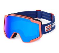 Briko Lava 7.6 Nor, Goggles Unisex Adulto, A00Red Blue-BM3, One