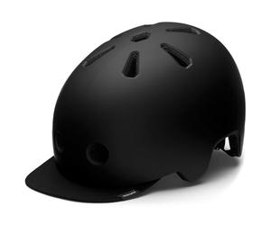 Briko Malin, Helmet Unisex Adulto, Matt Black, M