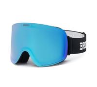 Briko Maschera Aurora Black, lente Yellow Base with Blue Cat.3 TU Nero