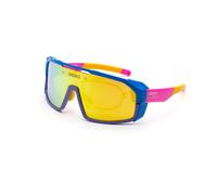 Briko Unisex Briko A3G Load Modular Multicolour Rainbow Vintage AOP Occhiali da sole Plastica Blu Multicolore Maschera