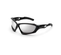 Briko Unisex PNB Vin Black A0G Occhiali da sole Plastica Nero Nero Avvolgente Normale