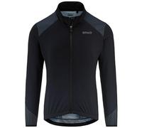 Briko Wintertide Jersey Maglia Lunga, Black-Grey Metal, L Unisex-Adulto