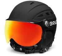 Briko Zante Visor, Helmet Unisex, Matt Black, M