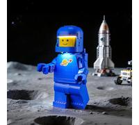 BRIKSMAX Illuminazione a LED per Lego Minifigures grande, astronauta blu, 40921, set di luci compatibile per mattoncini da costruzione, senza set Lego