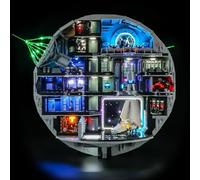 BRIKSMAX Illuminazione a LED per Lego Star Wars Morte 75419, set di luci compatibili per mattoncini da costruzione, senza set Lego, luce decorativa di alta qualità, per modellismo, decorazione per la