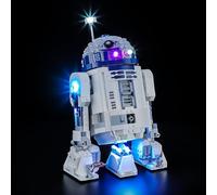 BRIKSMAX Illuminazione a LED per LEGO Star Wars R2-D2 (versione touch) 75379, set di luci compatibili per mattoncini da costruzione, senza set Lego, luce decorativa di alta qualità per modellismo