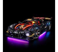 BRIKSMAX Illuminazione a LED per LEGO Technic Koenigsegg Sadair's Spear Hypercar 42232, set di luci compatibili per mattoncini da costruzione, senza set Lego