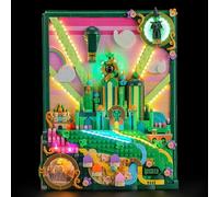BRIKSMAX Illuminazione a LED per Lego Wicked Emerald City 75685, set di luci compatibili per mattoncini da costruzione, senza set Lego, luce decorativa di alta qualità per modellismo, decorazione