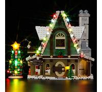 BRIKSMAX Kit di Illuminazione a LED Clubhouse stagionale degli Elfi Lego, Set di luci a LED aggiuntivo per Set Lego 10275 (Non includere Il Modello Lego)…