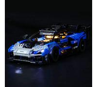 BRIKSMAX Kit di illuminazione a led LEGO Technic McLaren Senna GTR - Compatibile con Lego 42123 Modello di blocchi predefiniti- Non includere il set Lego