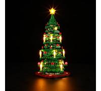 BRIKSMAX - Kit di illuminazione a LED per albero di Natale LEGO-40573, compatibile con il modello Lego Building Blocks, non include il set Lego