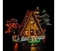 BRIKSMAX Kit di illuminazione a LED per cabina LEGO-21338 A-Frame - Compatibile con il modello Lego Ideas Building Blocks - Set Lego non incluso