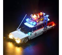 BRIKSMAX Kit di Illuminazione a Led Per Ghostbusters Ecto-1, Compatibile con il Modello Lego 21108 Mattoncini da Costruzioni - Non Include il Set Lego