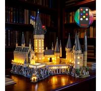 BRIKSMAX Kit di illuminazione a LED per Harry Potter Castello di Hogwarts - Compatibile con Lego 71043 Modello di blocchi di costruzione - Non Incluso Il kit Lego