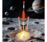 BRIKSMAX Kit di illuminazione a led per LEGO 42221 Il razzo SLS NASA Artemis - Compatibile con Lego Technic Blocchi di costruzione Modello- Non includere il set Lego