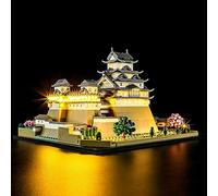 BRIKSMAX Kit di illuminazione a led per LEGO Architecture Castello di Himeji - Compatible with Lego 21060 Modello di blocchi predefiniti- Non includere il set Lego